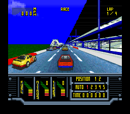 Kyle Petty's No Fear Racing screenshot 4 for Super Nintendo